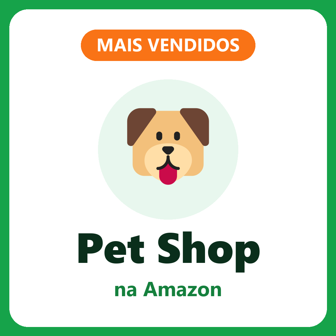 Mais vendidos: Pet Shop na Amazon